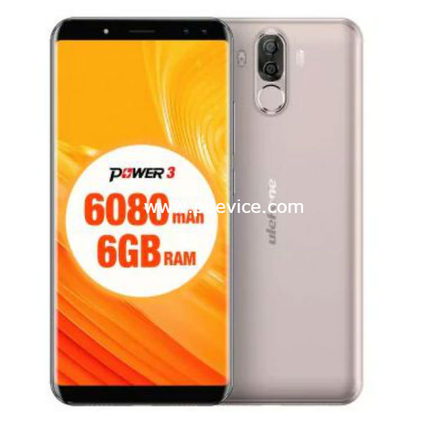 Ulefone Power 3 Smartphone Full Specification