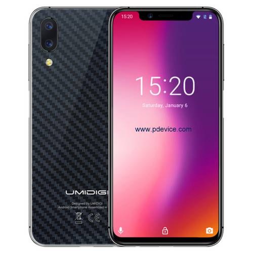 UMiDIGI One Smartphone Full Specification