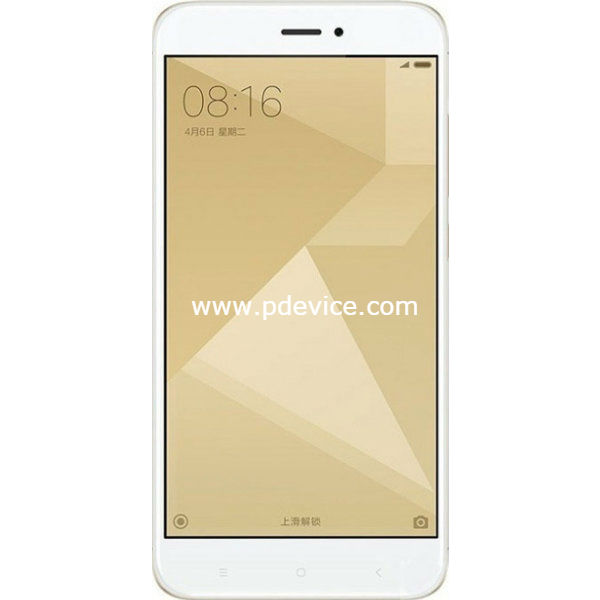 Xiaomi Redmi 4X 64GB Smartphone Full Specification