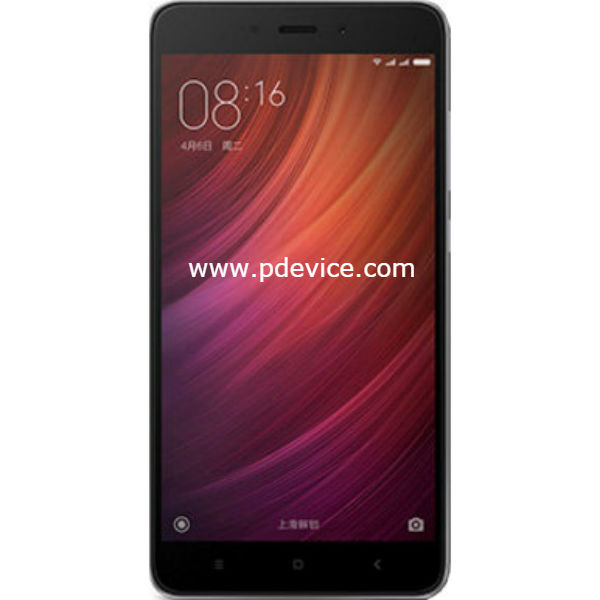 Xiaomi Redmi Note 4 Global Smartphone Full Specification