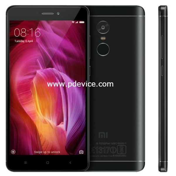 Xiaomi Redmi Note 4 Snapdragon 625 Smartphone Full Specification