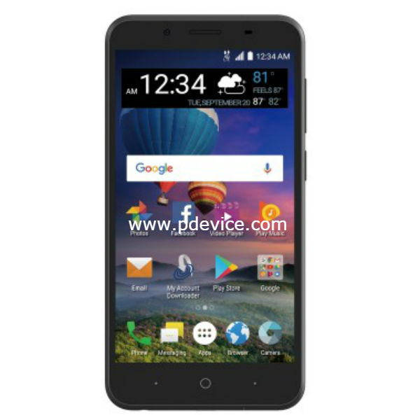 ZTE ZFive G LTE Smartphone Full Specification